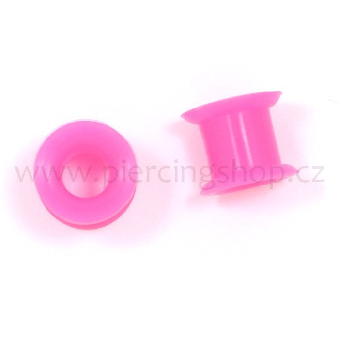 Silikonový fleš do ucha růžový TOP model XL