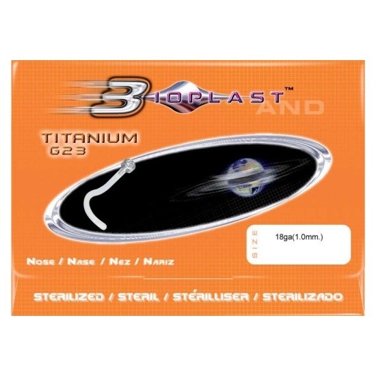 Sterilní piercing do nosu - první píchnutí