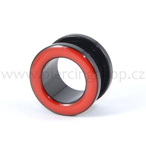 Tunel do ucha šroubovací RED Style Acryl New Design