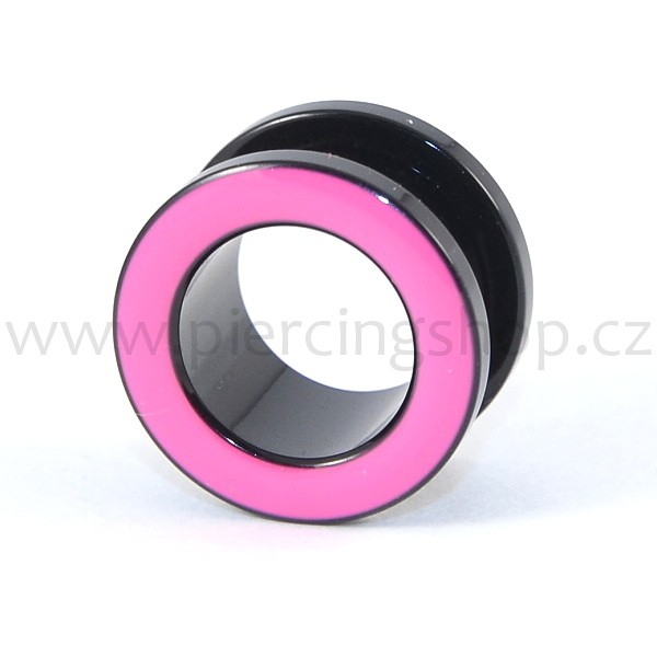 Tunel do ucha šroubovací PINK Style Acryl New Design