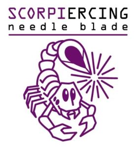 Profesionální jehly na piercing SCORPI