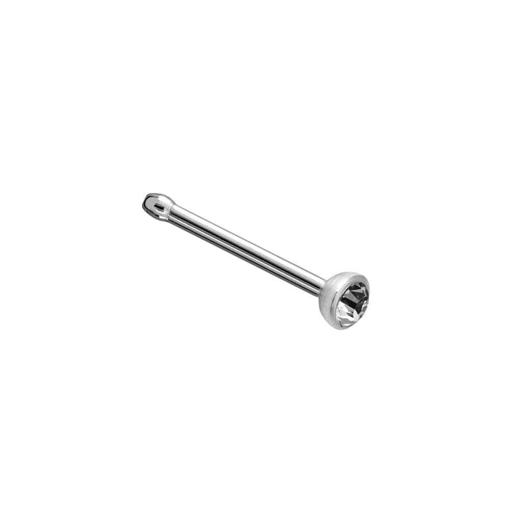 Titanový piercing do nosu z titanu.